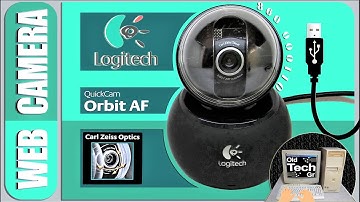 Logitech QuickCam Orbit AF Carl Zeiss Optics 2.0 Megapixels WEBCAM