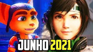 8 JOGOS LANÇAMENTOS INCRÍVEIS DE JUNHO 2021!