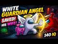 Among Us – White Guardian Angel Role Gameplay – No Commentary [1080p60FPS]