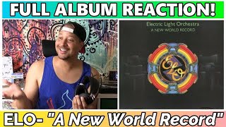 Electric Light Orchestra- A New World Record FULL ALBUM REACTION & REVIEW