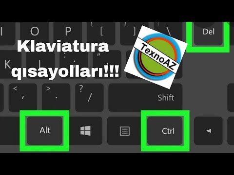 Video: Windows 10 Klaviatura Qısayolları