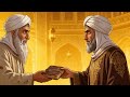 القاضي والحكيم العجوز لغز الهدية الصامتة التي كشفت خيانة التاجر قصة للكبار 