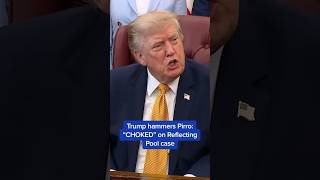 Trump hammers Pirro: 'CHOKED' on Reflecting Pool case