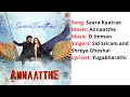 Saara Kaatrae | Lyrics with English Translation | Annaatthe | Rajinikanth | Nayanthara | D.Imman