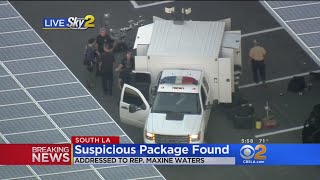 Calif. Rep. Maxine Waters Among Those Targeted By Explosive Devices