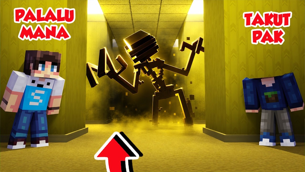 KITA TERJEBAK DI BECKROOM ANEH DAN HORROR DI MINECRAFT!!!