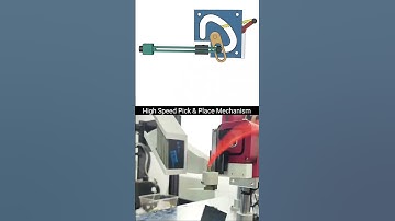 High Speed Pick & Place Mechanism #mechanical #machine #mechanism #technology #engineering