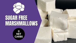 How to Make Keto Marshmallows (easy sugar free recipes)