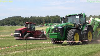 Big Agriculture Tractors / Case IH Quadtrac 500 LTHG vs John Deere 8R 410