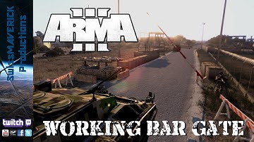 Working Bar Gate - Simple Scripting [ARMA 3]