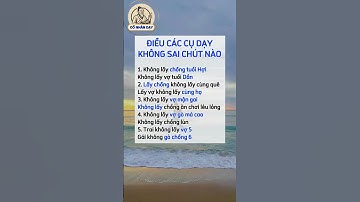 Điều các cụ dạy không sai chút nào #cổnhândạy #cuocsong #baihoccuocsong
