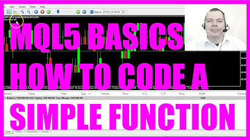 LEARN MQL5 TUTORIAL BASICS - 10 HOW TO CODE A SIMPLE CUSTOM FUNCTION
