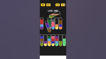 water sort puzzle - level 2883