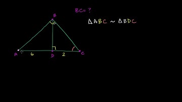 Similarity example where same side plays different roles | Similarity | Geometry | Khan Academy