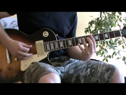 Mr Probz Waves guitar lick - how to play - TAB