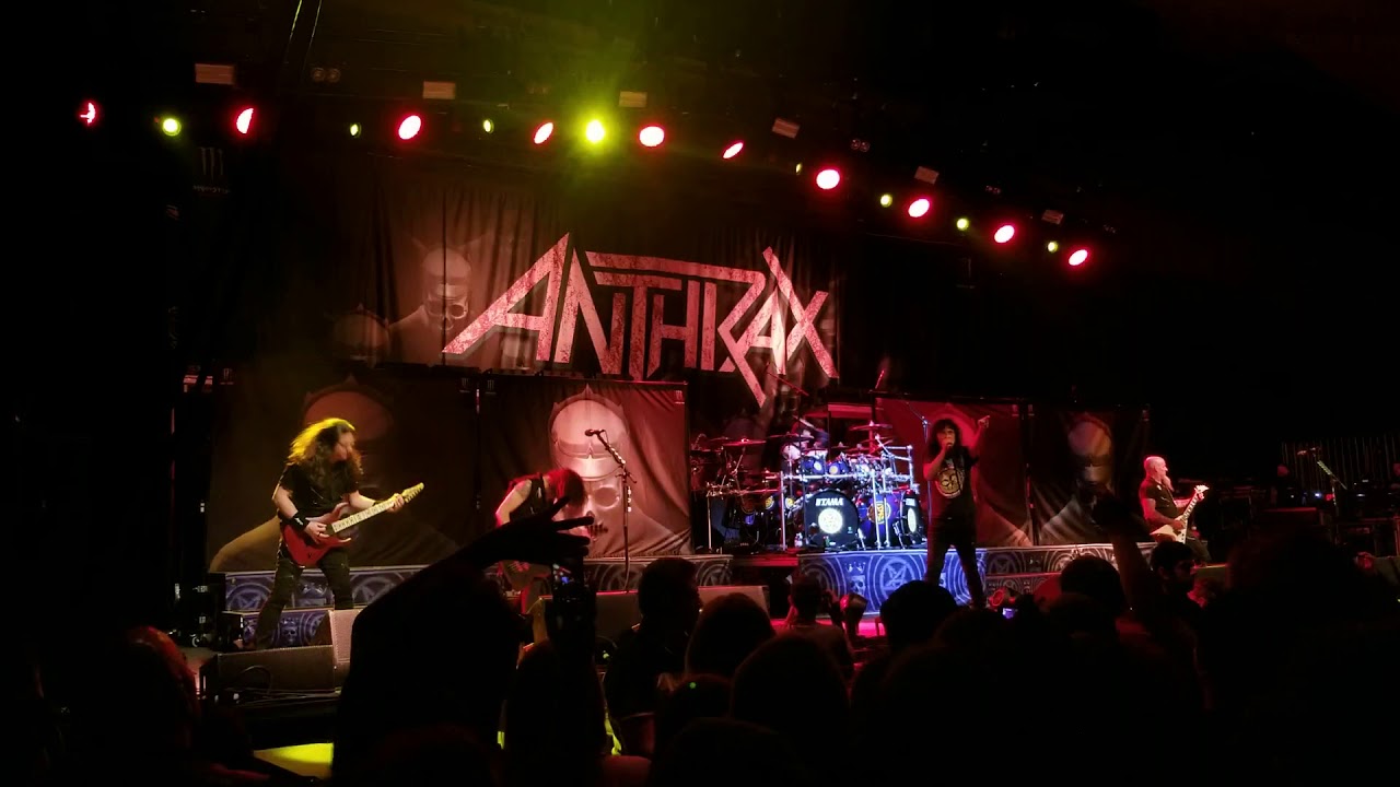anthrax caught in a mosh anthrax caught in a mosh