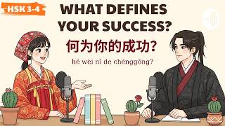 HSK 3-4 | 成功对你意味着什么？| What Does Your Success Really Mean? | Learn Chinese Podcast