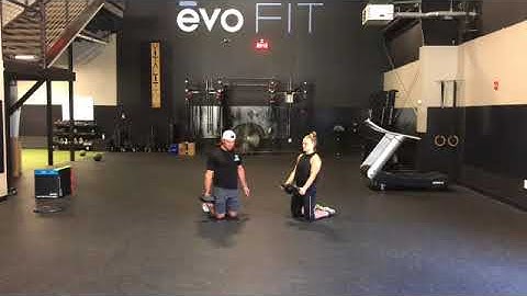 Tall Kneeling Bicep Curl / Tall Kneeling Single Arm Bicep Curl