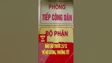 Báo cáo trước 25/12 về nợ lương, thưởng tết | Đảng với Dân