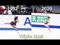 Figure Skating Jumps - two decades apart