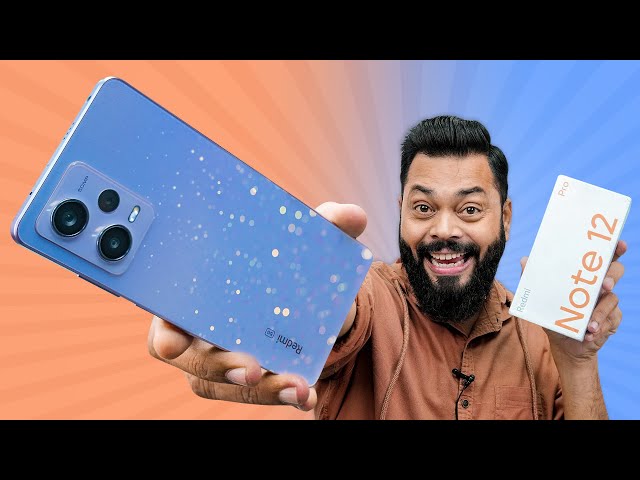 Redmi Note 12 Pro 5G Unboxing & First Impressions⚡Note Series Is