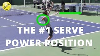 Serve Power Tip: The #1 Serve Power Position