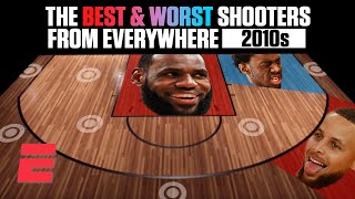 The best and worst NBA shooters of the 2010s from everywhere on the floor | NBA on ESPN