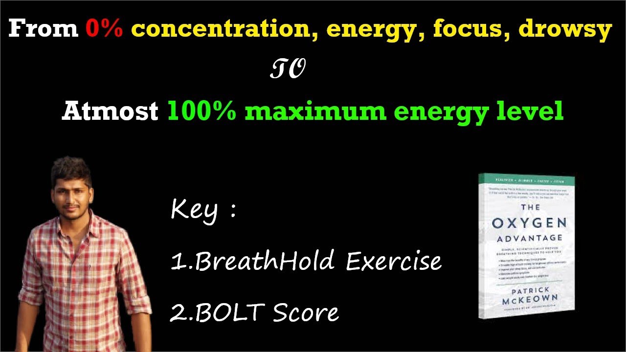 How Oxygen(O2) advantage helped me to maintain my whole day energetic ...