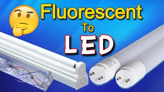 How To Easily Convert Fluorescent Lights to LED || Explained in Simple || Easy Ways to Save Money