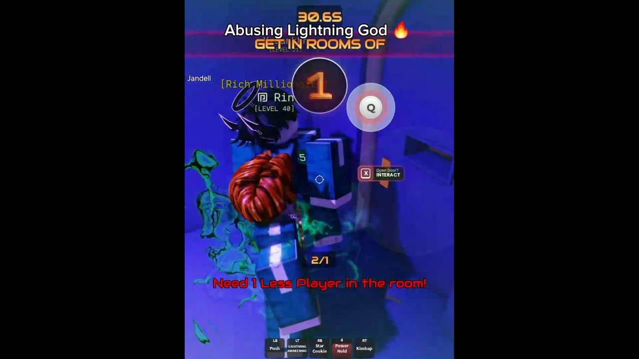 Abusing Lightning God 💀 