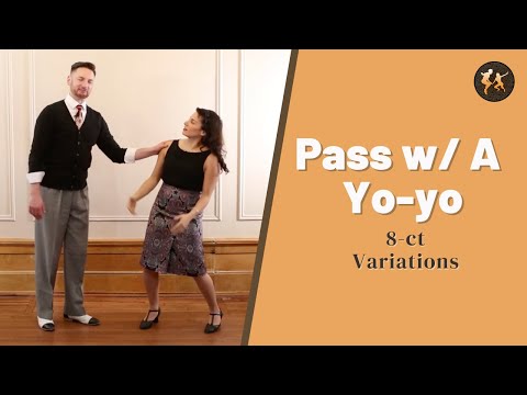 Michael and Evita teach a Right Side Pass With a Yo-Yo