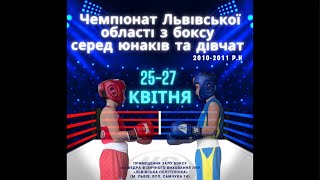 Чемпіонат Львівської області з боксу серед юнаків та дівчат 2010-2011 р.н.
