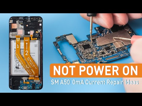 Samsung Galaxy A50 Not Power On - Motherboard Repair Ideas With 0mA Current Repair Case