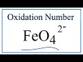 Oxidation Numbers in Iron Compounds