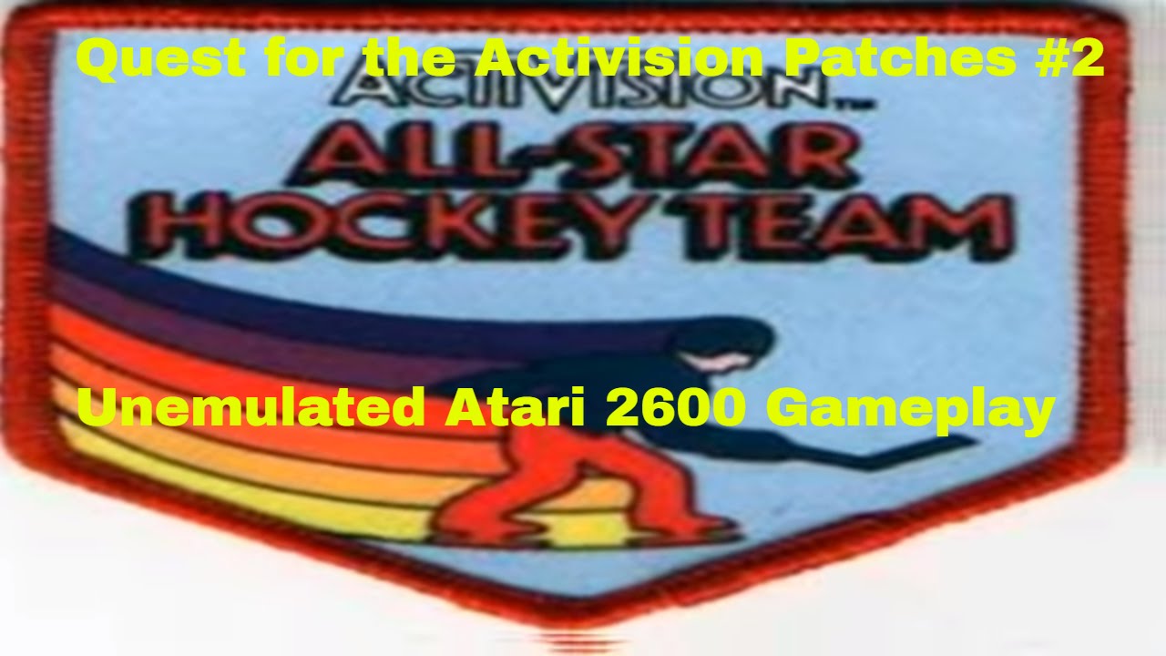 Quest for the Activision Patches 2 Ice Hockey (Unemulated Atari 2600