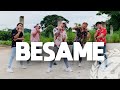 BESAME by Luis Fonsi, Myke Towers | Zumba | Bachata | TML Crew Kramer Pastrana