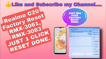 REALME C20 PASSWORD PATTERN FRP RESET UMT MTK. Factory Reset Realme C20 RMX3061 RMX3063