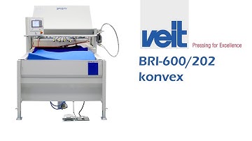 Jacket Front Underpressing Machine BRI 600/202