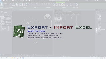 Export Import Excel Revit Plugin v4.3.0