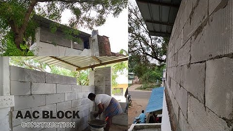 AAC BLOCK CONSTRUCTION | Weightless Blocks #aacblocks #civilarch