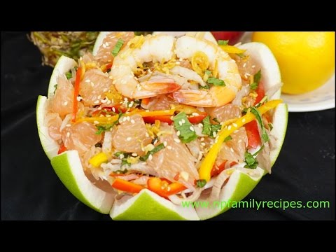 Video: Salad Ý Với Thịt Nguội Parma Và Bưởi