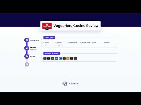 Vegas Hero Casino: Get 88 Free Spins & Play Online in English - Canada