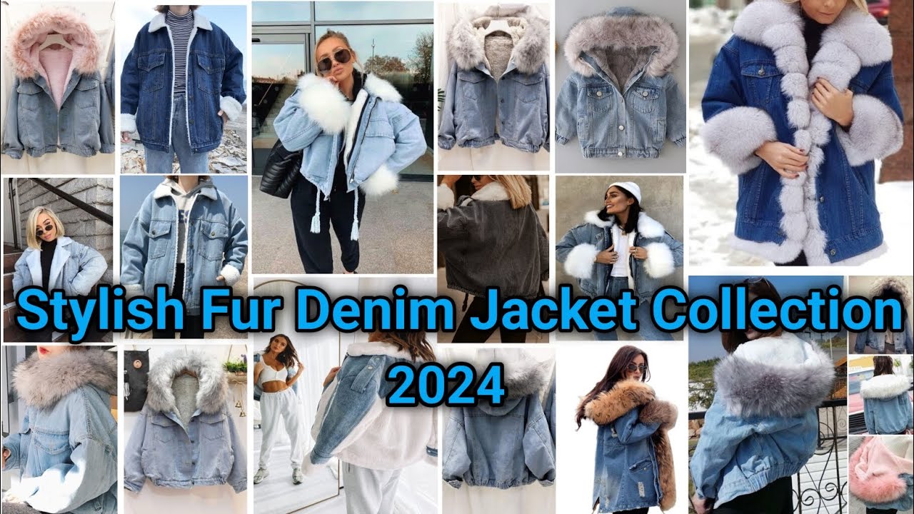 Sleeveless Plush Fur Denim Jeans Jacket For Men-Light Blue-LOC#0J03