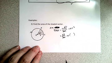 11.2: Areas of Circles and Sectors