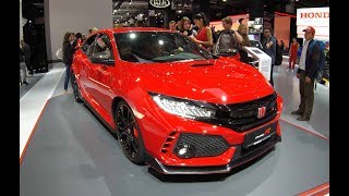 Honda Civic Type R 2,0 Vtec Turbo Gt New Model 2017 Walkaround + Interior Red Colour 