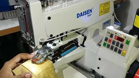 DAISEN Japan Button attaching machine 1377D