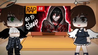 os pais da jane reagindo a o rap do jeff the killer