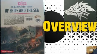 🐉 Overview, of ships and the sea ( Ghosts of saltmarsh ) Dungeon master's screen for D&D 5e