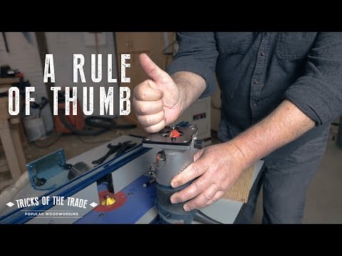 Routing Thumb Trick | Tricks of the Trade