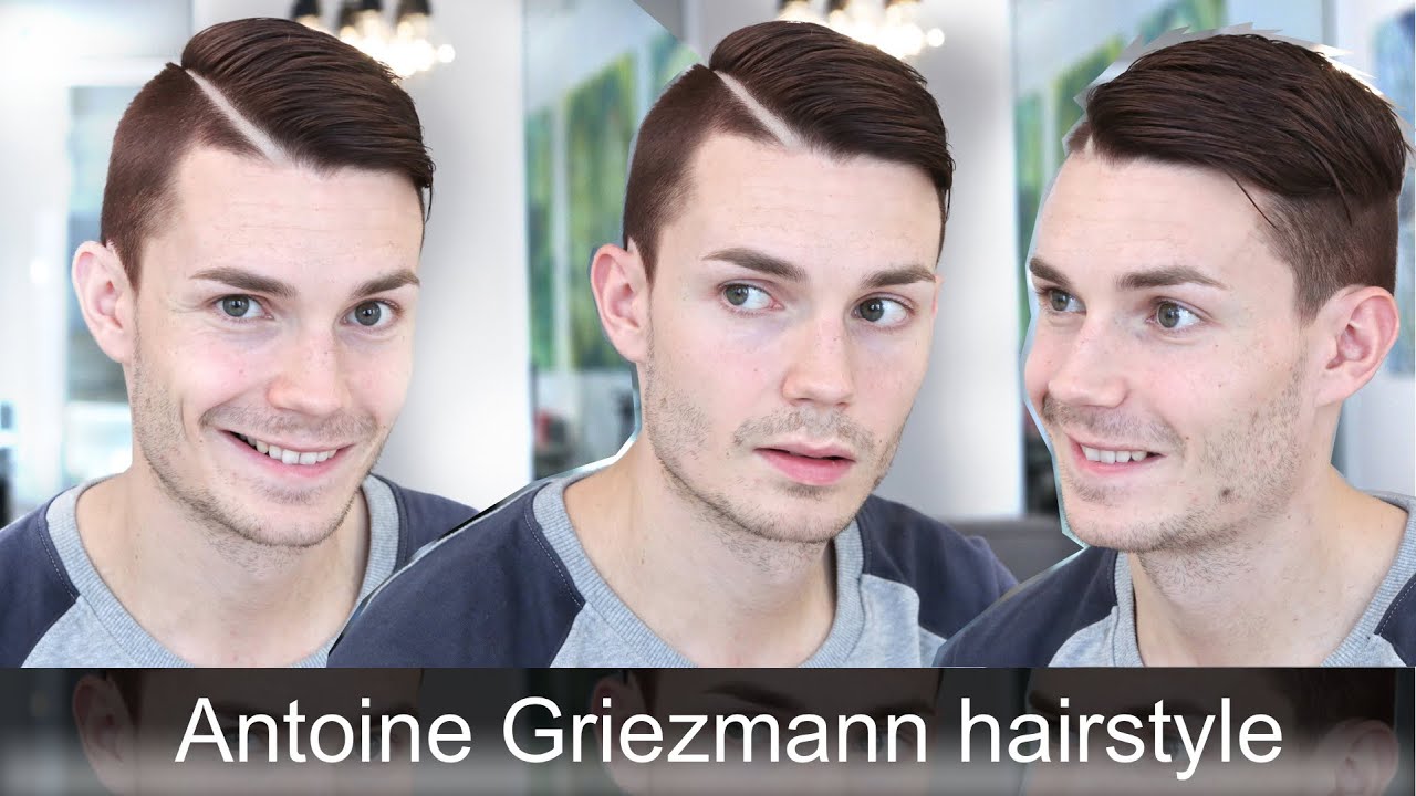 Antoine Griezmann Mens Hair Tutorial Slikhaar TV YouTube